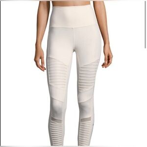 ALO high waisted moto leggings and Bra Set